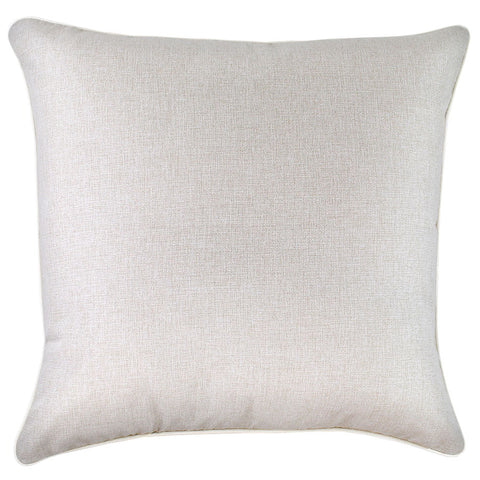 Cushion Cover-Coastal Fringe Natural-Peach-45cm x 45cm