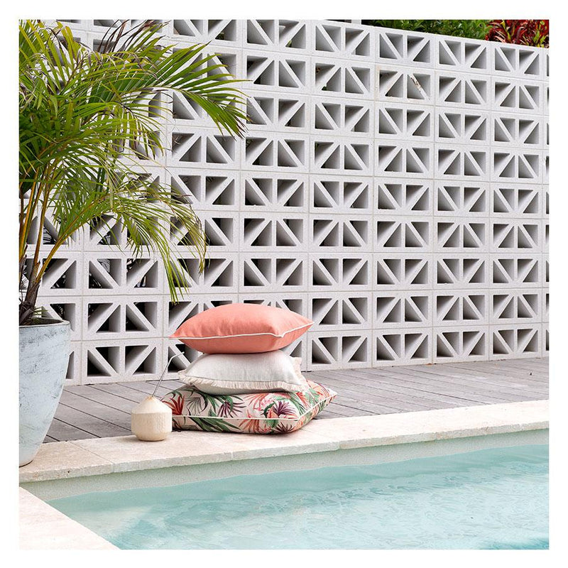 Cushion Cover-With Piping-Desert Garden-60cm x 60cm