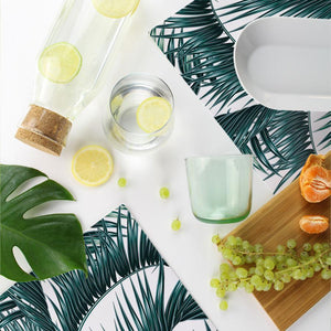 Placemat set of 4-Palm Fronds-46cm x 33cm