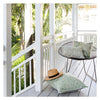 Cushion Cover-Coastal Fringe-Seminyak Green-45cm x 45cm