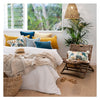 Cushion Cover-Coastal Fringe Natural-Cook Islands-45cm x 45cm